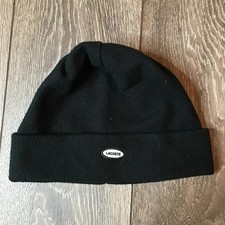Lacoste black beanie polartec vintage