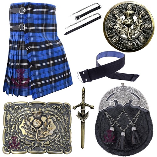 Elegant ramsay blue tartan - ramsay,