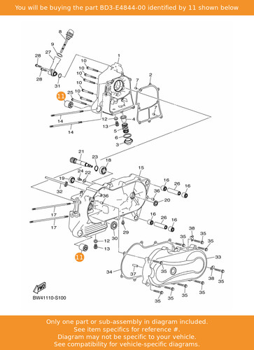 Yamaha damper bd3 e4844 - damper,, bd3-e4844-00