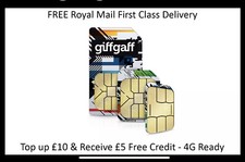 2 X Sim Card for GPS Tracking
