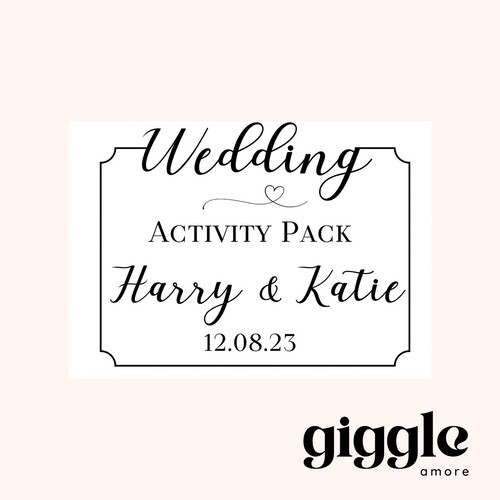 Personalised stickers wedding - personalised,
