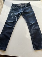 Diesel Men’s  Larkee Blue Jeans Size 33x30   Zip Closure see details 