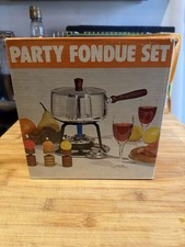 Vintage Party Fondue Set -