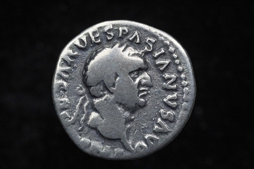 Roman coin vespasian - roman, ar