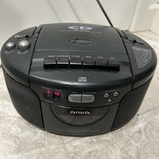 RARE AIWA CSD-ES100 COMPACT DISC STEREO RADIO CASSETTE Boombox - Fully Tested