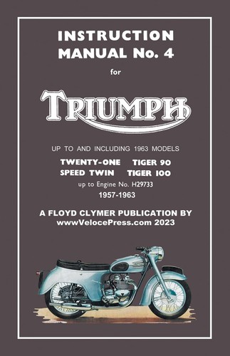 Floyd clymer triumph - clymer, ve