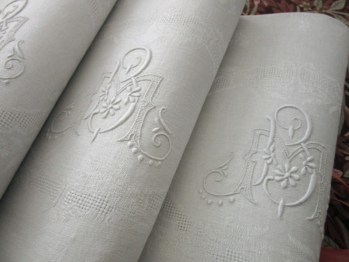 Six vintage french banquet - six,