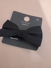 3 X Black Bow Ties Bundle