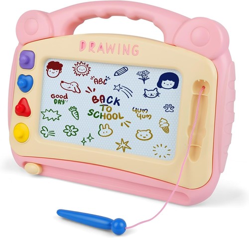 Toddler doodle board - board, pink