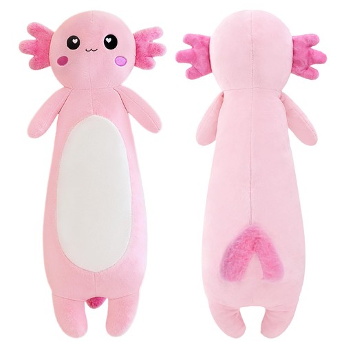 Long axolotl plush - plush, pillow