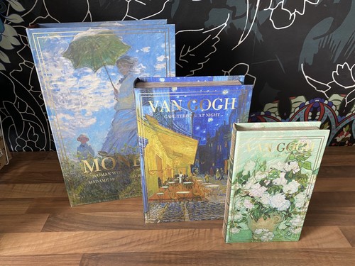 Hidden storage book box set - book, of