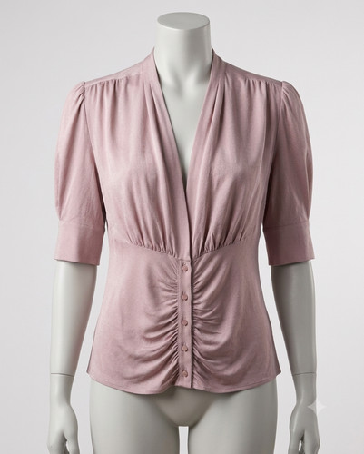 Escada pink 100 silk blouse - 100%,