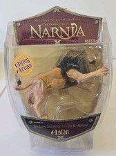 Chronicles of Narnia Lion Witch Wardrobe Biting Action ASLAN Figure - NEW