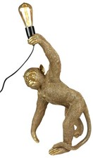 60cm Gold Monkey Table Lamp