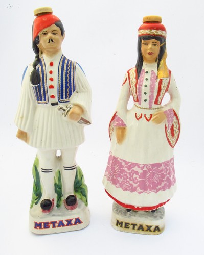 Pair inch greek figural - 13,