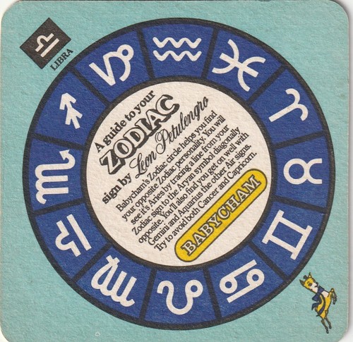Beer mat babycham a - -,