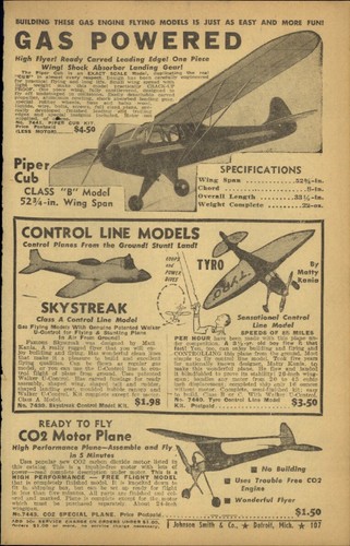 1950 paper gas gasoline - ad,