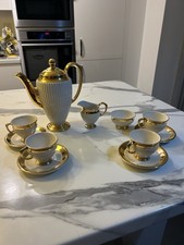 Vintage Royal Winton Grimwades Gold Gilt Tea Set -   Rare Collectible