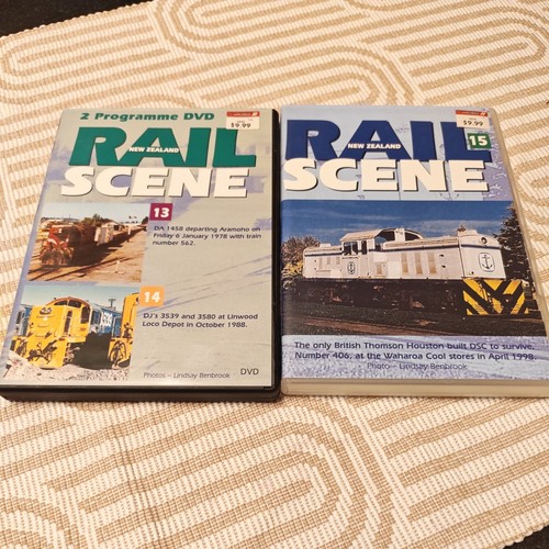 Dvd new zealand rail - new,