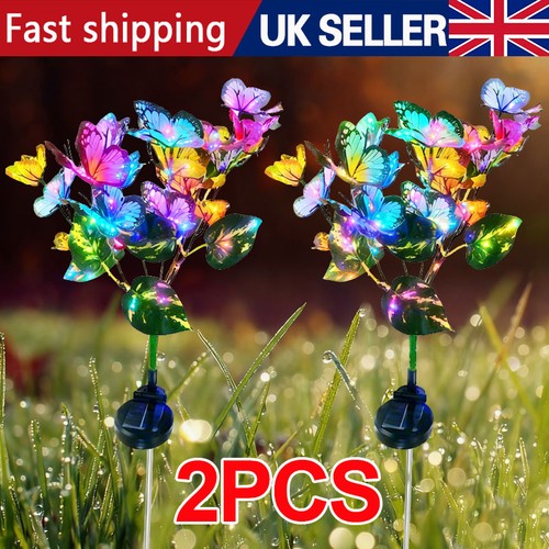 2pcs garden lights solar - 2pcs,
