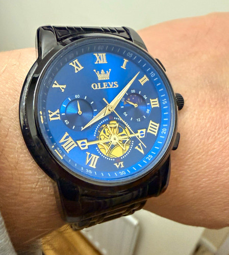 Olevs men chronograph quartz - olevs,