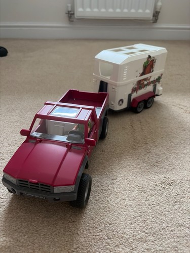 Schleich red pickup truck 4x4 - pickup,