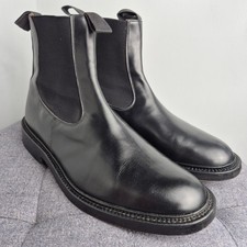Trickers 'Stephen' Black Chelsea Boots Dress Shoes UK 11 leather soles