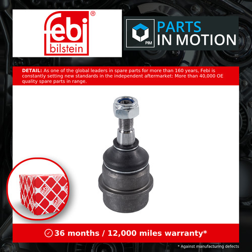 Ball joint fits - fits, range