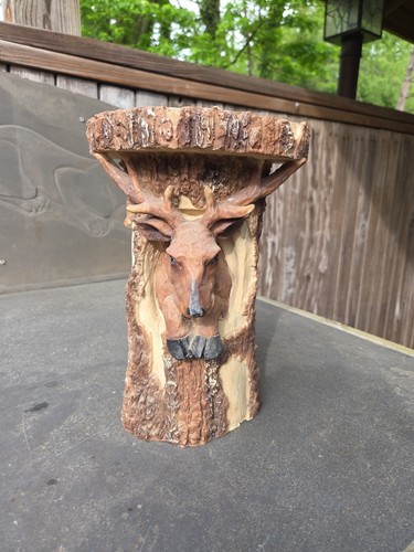 Deer mini composite - deer, log