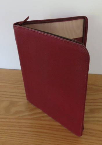 Vintage dark red leather - vintage,