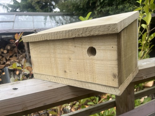 Rustic bumblebee house - rustic,