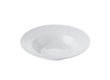 Atlas White Deep Winged Plates