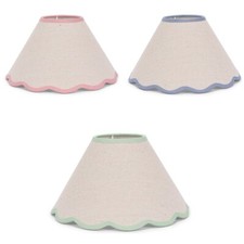 Large Lampshade Natural Linen