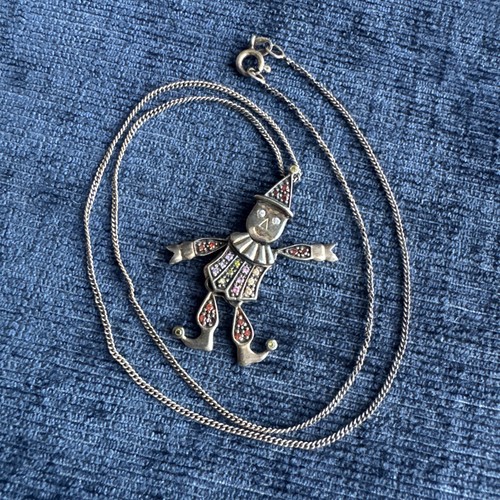Sterling silver articulated - silver,