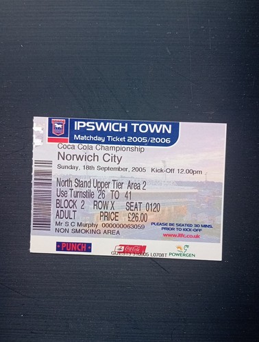 Ticket 2005 2006 - :, 2005/2006