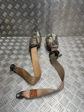MAZDA MX5  SEAT BELTS - TAN - LEFT and RIGHT  BOTH EUNOS (MK1 1989 - 97) PAIR
