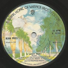 Alan Price - O Lucky Man!, 7"