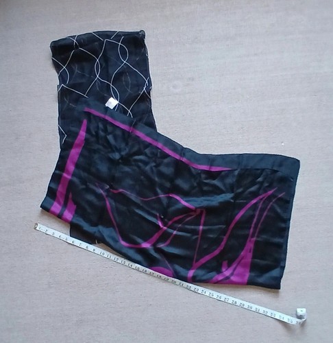 Striking black scarves - 2,