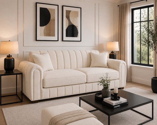 Oliveira plush sofa - oliveira, +