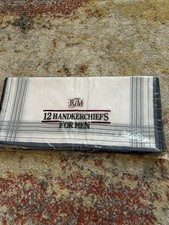 Mens Handkerchiefs X 12