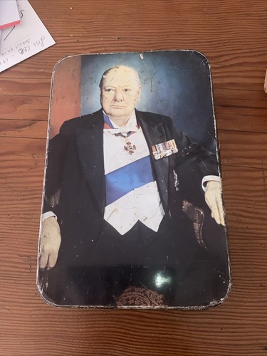 Vintage toffee tin winston - vintage,