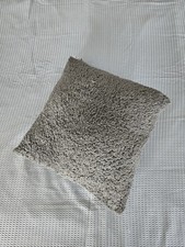 Dunelm charcoal grey cushion.