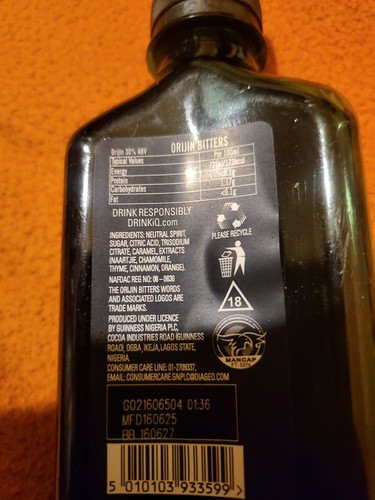 Origin bitters plastic - origin,