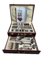 Prima Cutlery Set in Original Case  95 Piece - 12 Place Setting