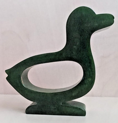 Bakelite duck napkin ring - bakelite,
