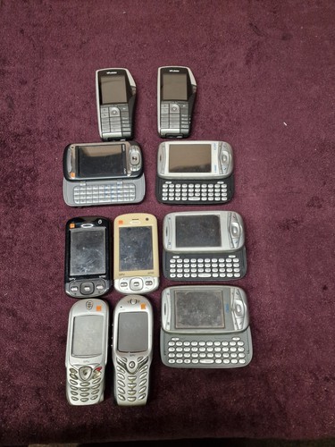 Joblot 10x old mobile phone - old,