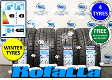 X4 225/45R18 225 45 18 95V XL M+S ROTALLA ICE + S210 WINTER MID RANGE NEW TYRES