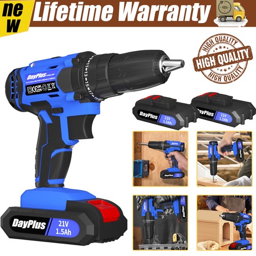 Cordless electric drill 21v - electric,