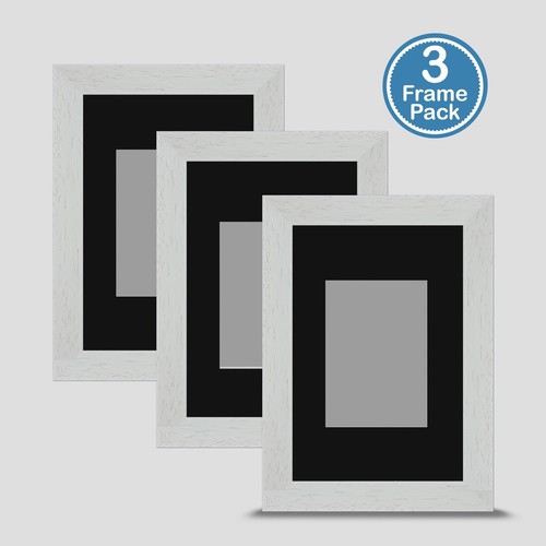 White photo frame 6x4 multi - white,