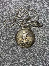 Pocket Watch with Eagle Design